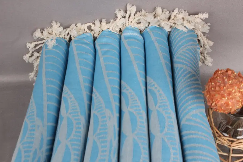 Beach towel, Bachelorette Favor, Bachelor Party Favors, Gift For Her, 68x40 Cotton Striped Design Towel, Bridal Shower Gift, Beach Towel Bulk - 4