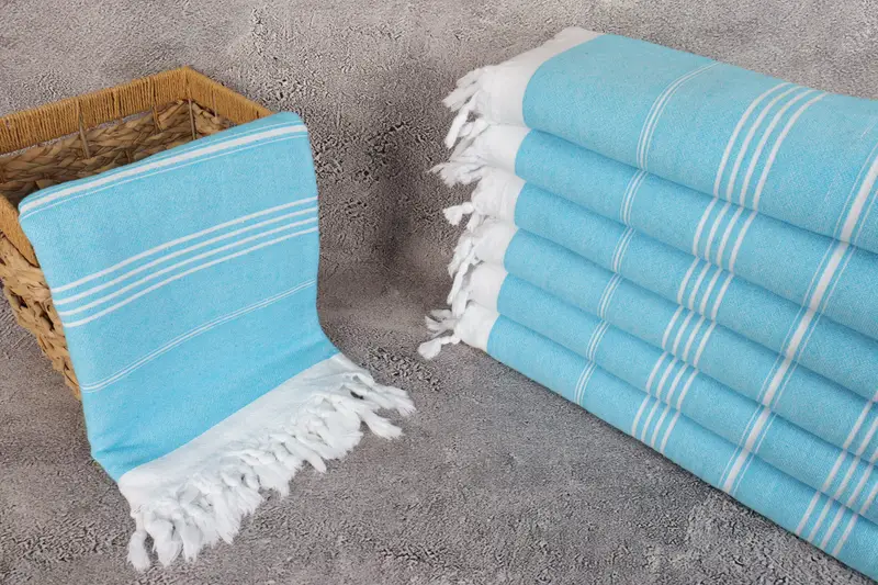 70x36 Cotton Striped Terry Towel, Best Beach Towel, Bachelorette Gifts, Valentines Gift, Bachelorette Party Gifts Bridesmaids, Spa Gift Towel - 3