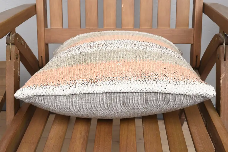Gift Pillow, 16x16 Brown Cushion Case, Sofa Cushion Cover, Patio Cushion, Pillow, Turkish Pillow, Garden Cushion Case, Interior Designer Pillow - 5