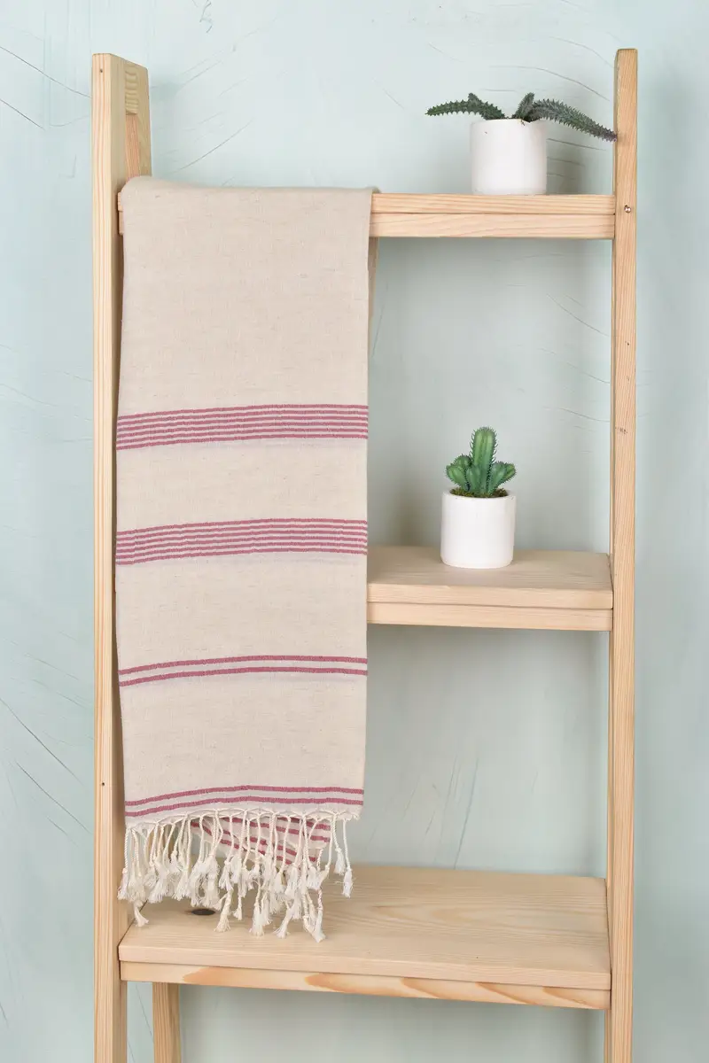 Travel Towel, Personalized Bridesmaid Gift, Personalized Gift For Him, Bachelorette Gifts, Sand-resistant towel, 80x36 Cotton Striped Towel - 8