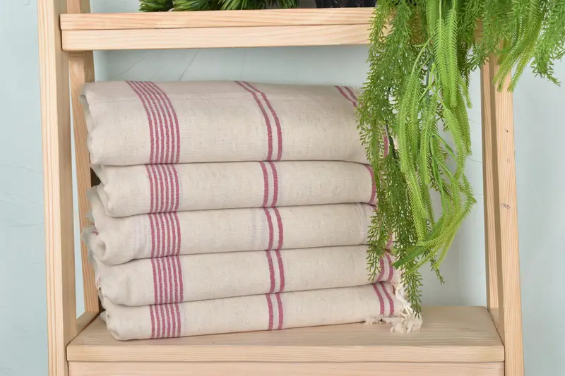 Travel Towel, Personalized Bridesmaid Gift, Personalized Gift For Him, Bachelorette Gifts, Sand-resistant towel, 80x36 Cotton Striped Towel - 2