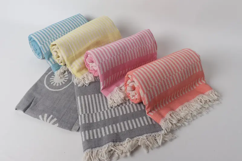 70x38 Cotton Fish Design Towel, Personalized Towel, Turkish Bath Towel USA, Turkish bath towel, Luxury towel, Towel With Name, Halloween Gifts - 5