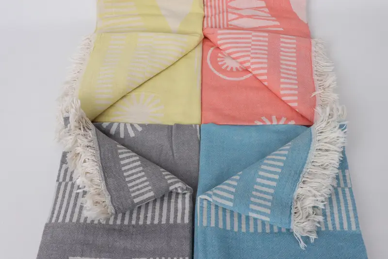 70x38 Cotton Fish Design Towel, Personalized Towel, Turkish Bath Towel USA, Turkish bath towel, Luxury towel, Towel With Name, Halloween Gifts - 2
