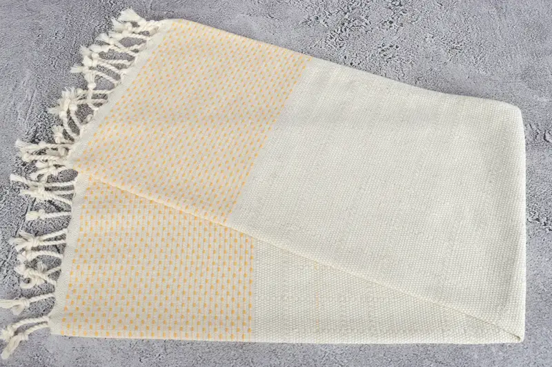 Welcome Wedding Gift, 40x20 Cotton Polka Dot Towel, Organic Towel, Spa Towel, Small Bath Towels, Bridesmaid Gifts, Turkish Towel Hand Towel - 6