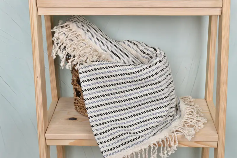 Travel towel, Wedding For Favor, Handmade Turkish Towel, 70x40 Cotton Geometric Towel, Bridal Shower Gift, Bachelorette Party Gifts Bridesmaids - 4
