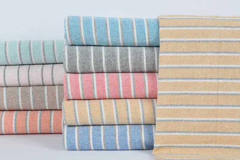 36x18 Cotton Striped Terry Towel, Guest Towel, Monogrammed Hand Towel, Turkish Hand Towel, Welcome Wedding Gift, Monogram Kitchen Towel, Xmas Gifts - 1