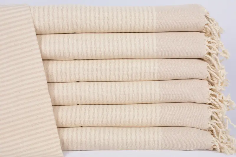 Best Friend Christmas Gift, Holiday Towel, 40x24 Cotton Striped Towel, Kitchen Towel, Personalized Gifts, Gift For Wedding Day, Custom Hand Towel - 1