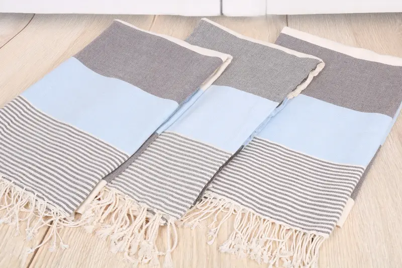 Wedding Gifts Towel, Bachelorette Gifts, Wedding Gift For Bride, Turkish Towel Personalized, 68x40 Cotton Striped Towel, Turkish beach towel - 6