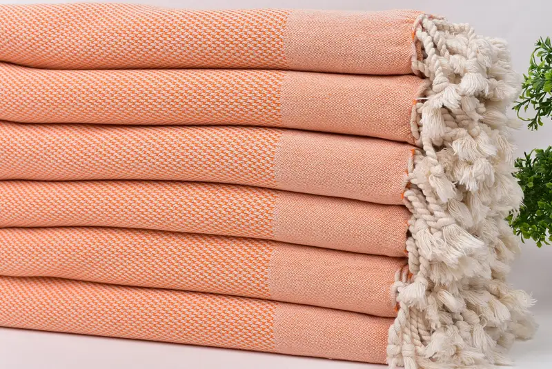 70x40 Cotton Geometric Towel, Absorbent towel, Absorbent Turkish towel, Bath towel, Wedding Gift For Bride, Cancun Bachelorette Party Gift Ideas - 3