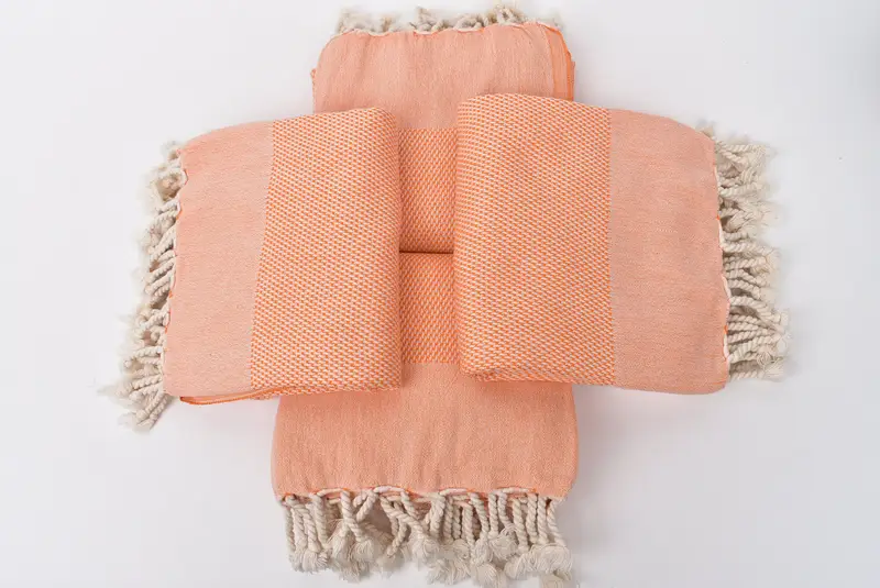 70x40 Cotton Geometric Towel, Absorbent towel, Absorbent Turkish towel, Bath towel, Wedding Gift For Bride, Cancun Bachelorette Party Gift Ideas - 6