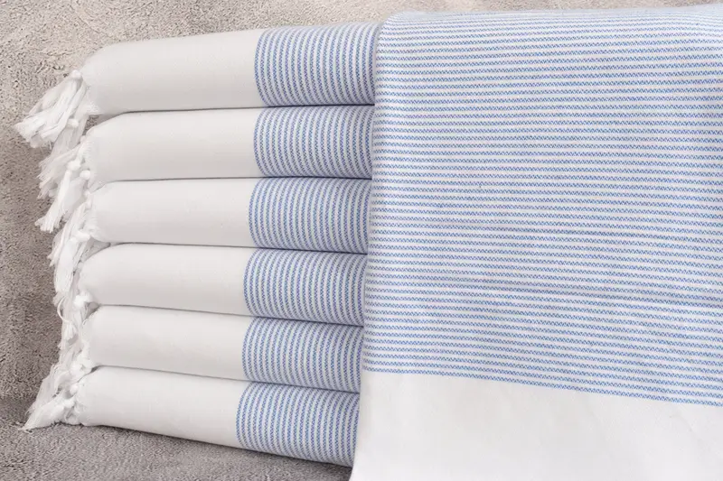 Best Friend Gift, 40x18 Cotton Striped Towel, Kitchen Towel, Wedding Gift, Personalized Gift For Him, Xmas Gifts, Spa Towel, Personalized Hand Towel - 1