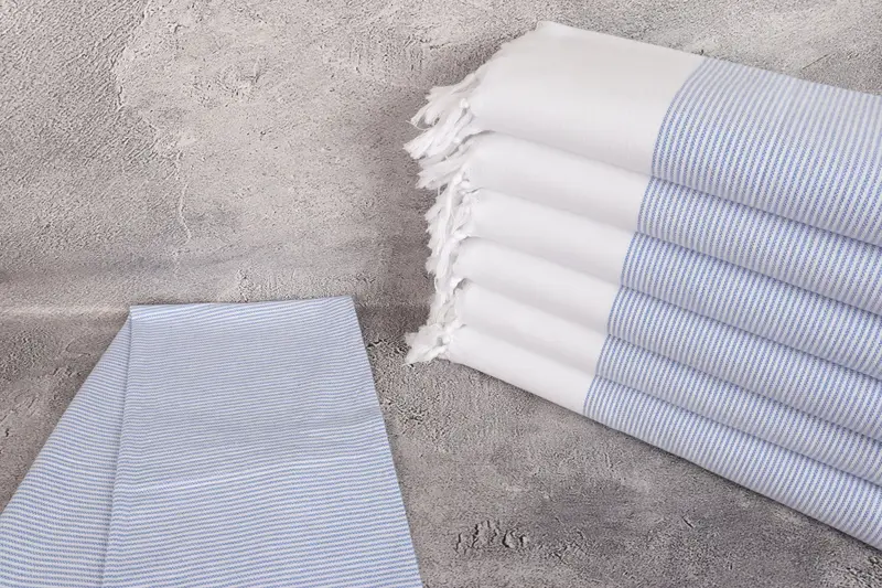 Best Friend Gift, 40x18 Cotton Striped Towel, Kitchen Towel, Wedding Gift, Personalized Gift For Him, Xmas Gifts, Spa Towel, Personalized Hand Towel - 2
