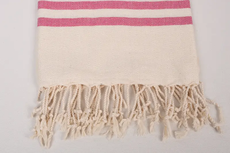 Lightweight towel, Spa Towel, 70x40 Cotton Striped Towel, Eco-Friendly Turkish Towel, Bachelorette Party Gift, Bridal Shower Gift, Valentines Gift - 3