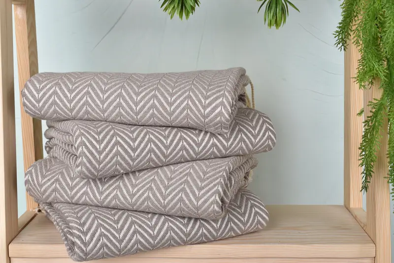 Personalisiertes Hochzeitsgeschenk, absorbierendes türkisches Handtuch, 70x40 Baumwoll -Zick -Zack -Handtuch, Bachelorette -Partybeamte Strand, Bachelor -Party -Gefälligkeiten, weiches Handtuch - 7