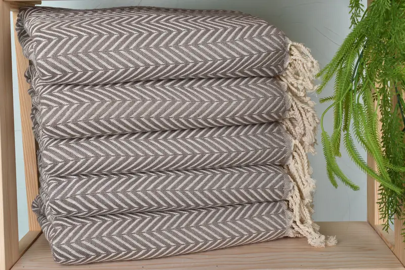 Personalisiertes Hochzeitsgeschenk, absorbierendes türkisches Handtuch, 70x40 Baumwoll -Zick -Zack -Handtuch, Bachelorette -Partybeamte Strand, Bachelor -Party -Gefälligkeiten, weiches Handtuch - 2