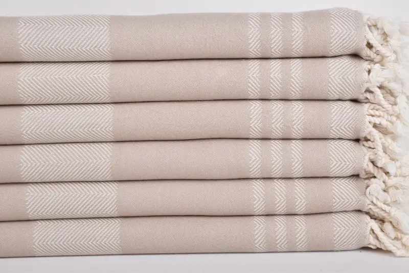 Bulk Order Towel, 68x38 Cotton Chevron Towel, Personalized Towel Gift, Sand-free towel, Turkish hand towel, Wedding Favors, Welcome Wedding Gift - 2