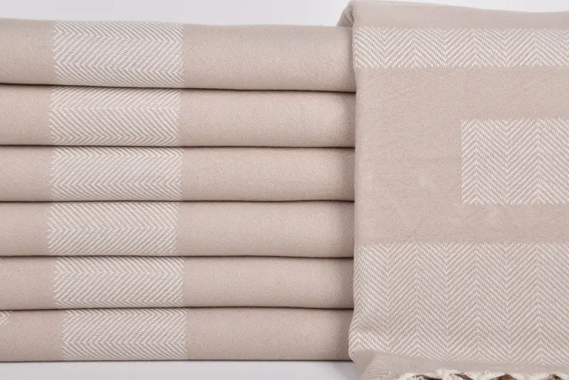 Bulk Order Towel, 68x38 Cotton Chevron Towel, Personalized Towel Gift, Sand-free towel, Turkish hand towel, Wedding Favors, Welcome Wedding Gift - 1