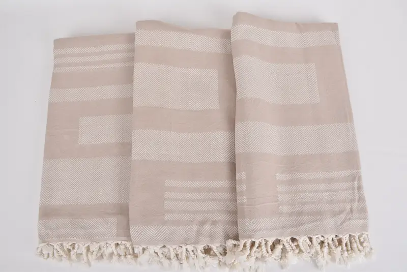 Bulk Order Towel, 68x38 Cotton Chevron Towel, Personalized Towel Gift, Sand-free towel, Turkish hand towel, Wedding Favors, Welcome Wedding Gift - 7