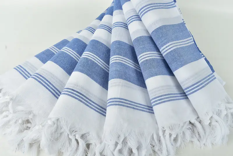 Bachelorette Party Gifts, Custom Gift, Organic Beach Towel, 70x36 Cotton Striped Towel, Gift For Boyfriend, Absorbent Turkish towel, Holiday Towel - 4