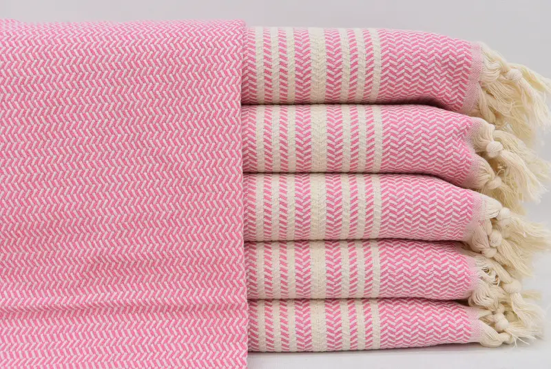 40x18 Pamuklu Çizgili Havlu, iyilik için düğün, monogramlı el havlusu, onun için hediye, evlilik yıldönümü hediyesi, kişiselleştirilmiş hediye, Türk Çay Havlusu - 3