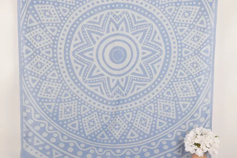 70x40 Cotton Round Pattern Towel, Personalized Turkish Towel, Anniversary Gift For Her, Fouta towel, Pool Towels, Best Friend Gift, Organic Towel - 1