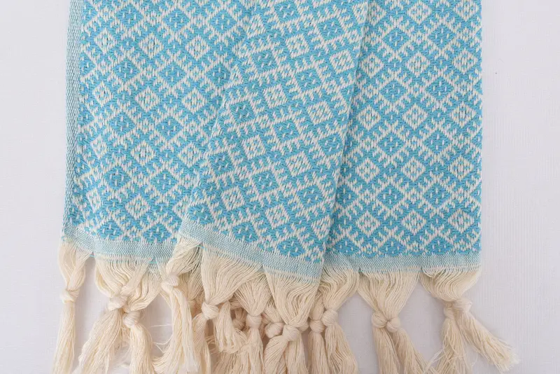Ev için hediye, düğün hediyesi, hediye kutuları çay havlu, kişiselleştirilmiş bulaşık havlu, Noel hediyeleri, monogram mutfak havlu, 38x20 pamuklu elmas havlu - 8