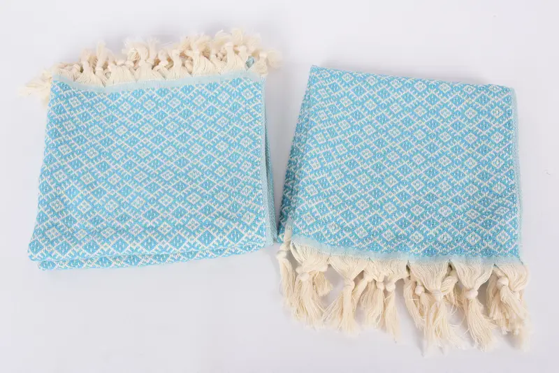 Ev için hediye, düğün hediyesi, hediye kutuları çay havlu, kişiselleştirilmiş bulaşık havlu, Noel hediyeleri, monogram mutfak havlu, 38x20 pamuklu elmas havlu - 7