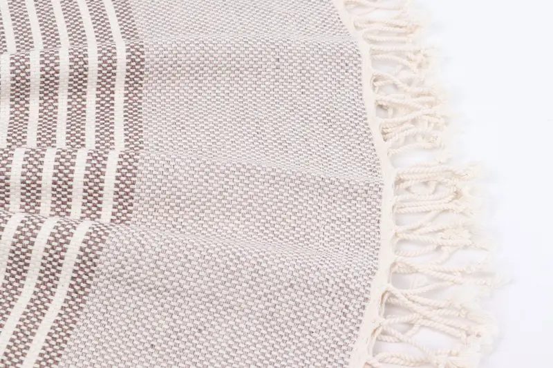 Gift Boxes Towel, Organic towel, Girls Weekend Getaways Gifts, Sand-free towel, 76x40 Cotton Striped Towel, Oversized Beach Towel, Hammam towel - 8