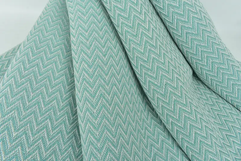 Bridesmaid Gifts, 76x64 Cotton Zig zag Towel, Wedding Favors, Bachelorette Large Towel, Throw Blanket, Decorative Bedspread, Welcome Wedding Gift - 5
