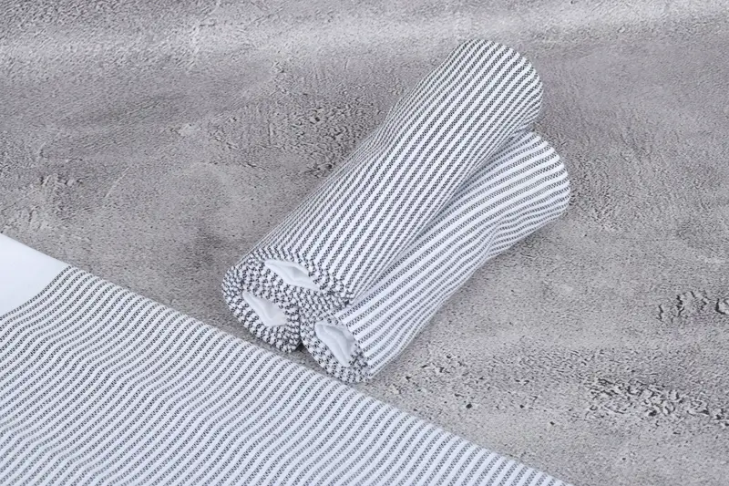 Bachelorette Towel, Personalized Gift For Her, Personalized Hand Towel, Small Bath Towels, 40x18 Cotton Striped Towel, Bathroom Towels, Travel Towel - 8
