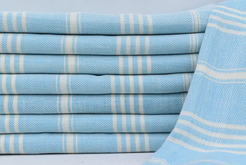 Summer Gift Ideas, Large Turkish Towel, Beach Towel Personalized, Peshtemal Towel, Fouta towel, Custom Beach Towel, Wedding Day Gift For Bride - 2
