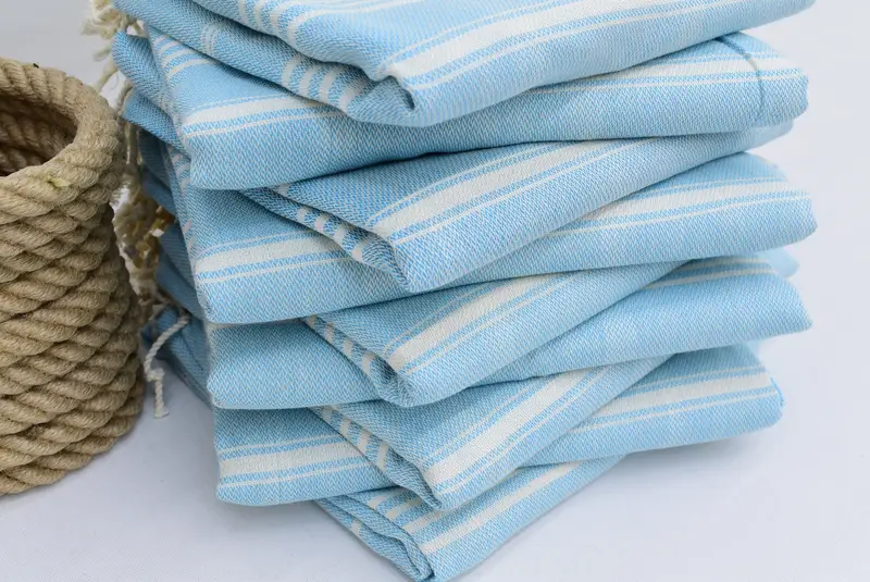 Summer Gift Ideas, Large Turkish Towel, Beach Towel Personalized, Peshtemal Towel, Fouta towel, Custom Beach Towel, Wedding Day Gift For Bride - 5
