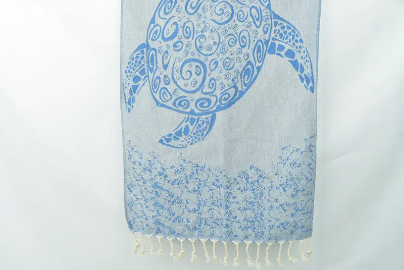 Yaz havlu, monogram mutfak havlu, kişiselleştirilmiş mutfak havlu, erkek arkadaş Noel hediyesi, 36x18 pamuklu carretta desenli havlu, küçük banyo havlu - 1