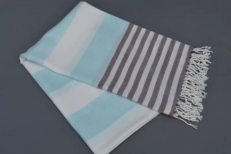 70x40 Cotton Striped Towel, Personalized Beach Towel, Peshtemal, Bridesmaid Gifts, Gift For The Home Decor, Turkish Towel Set, Custom Wedding Gift - 7