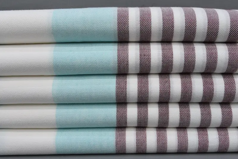 70x40 Cotton Striped Towel, Personalized Beach Towel, Peshtemal, Bridesmaid Gifts, Gift For The Home Decor, Turkish Towel Set, Custom Wedding Gift - 2
