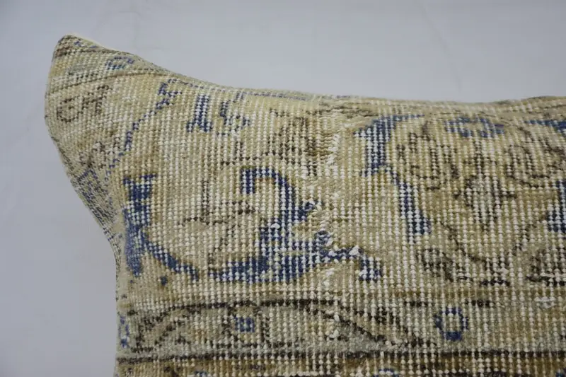Pillow Sham, Throw Kilim Pillow, 32x32 Beige Cushion Case, Accent Throw Pillow Sham, Turkish Pillow, Ikat Cushion, Turkish Kilim Pillow - 2