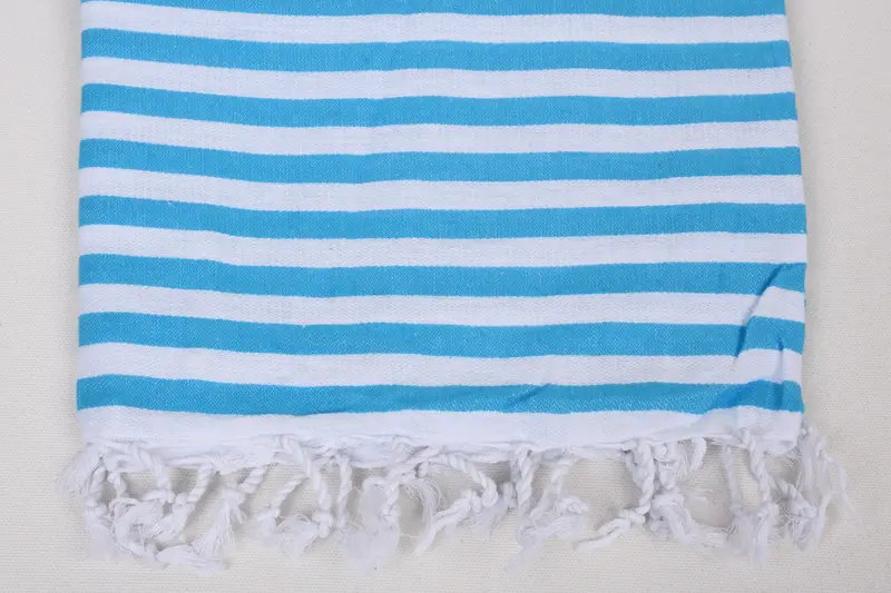Turkish beach towel, Bachelorette Party Gifts Bridesmaids, 68x36 Cotton Striped Towel, Absorbent towel, Customized Towels, Beach Size Towel - 3