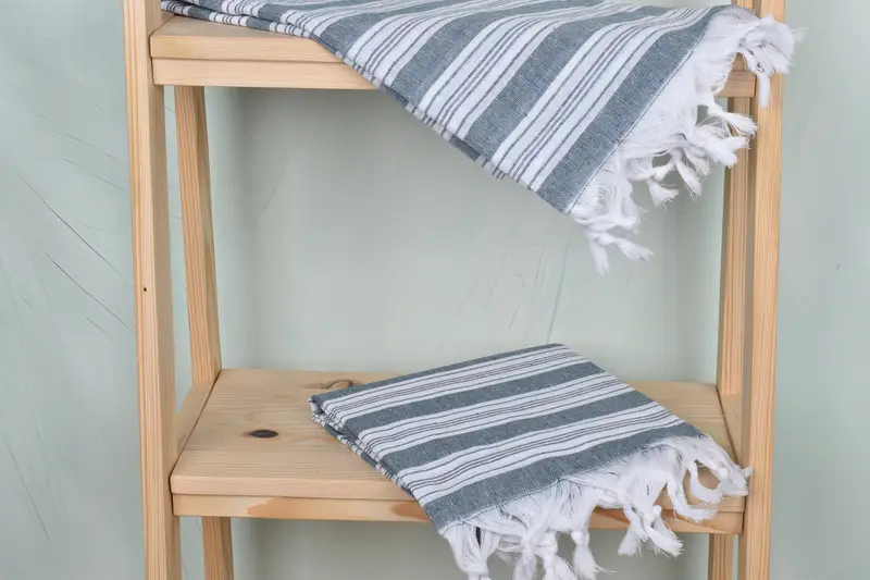 Quick-dry towel, 70x40 Cotton Striped Towel, Custom Turkish Towel, Girl Trip Party Favor, Turkish beach towel, Wedding Shower Gift, Gift For Her - 5