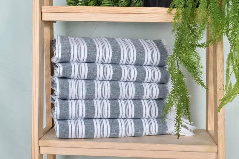 Quick-dry towel, 70x40 Cotton Striped Towel, Custom Turkish Towel, Girl Trip Party Favor, Turkish beach towel, Wedding Shower Gift, Gift For Her - 1