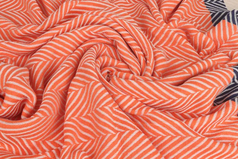 Decorative Towel, Custom Towel, Personalized Home Gift Wedding, Bride Gift, Best Friend Gift, Summer Gift, Summer Towel, 84x38 Cotton Striped Towel - 4
