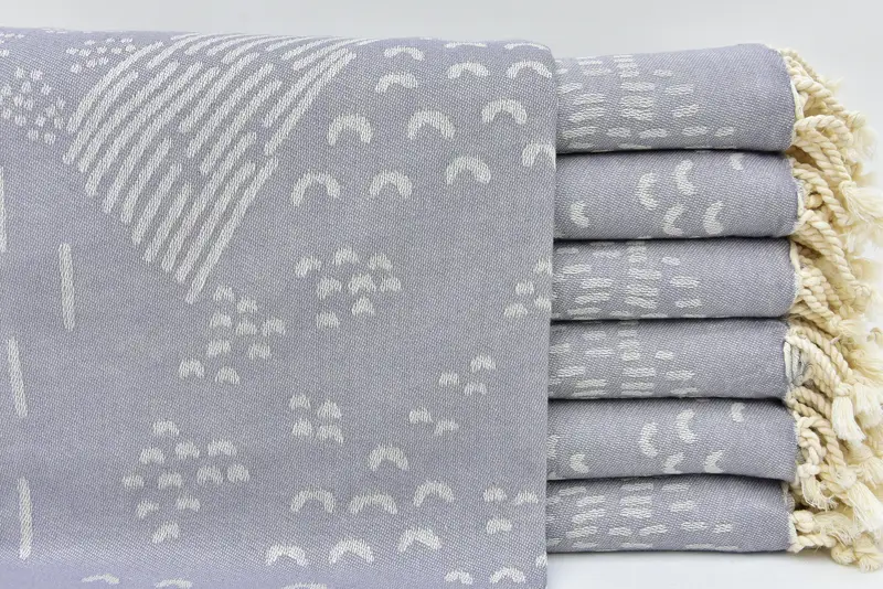 68x40 Cotton Mountain Design Towel, Quick-dry peshtemal, Housewarming Gift, Absorbent towel, Bachelorette Party Gifts Bridesmaids, Gift For Coworker - 2