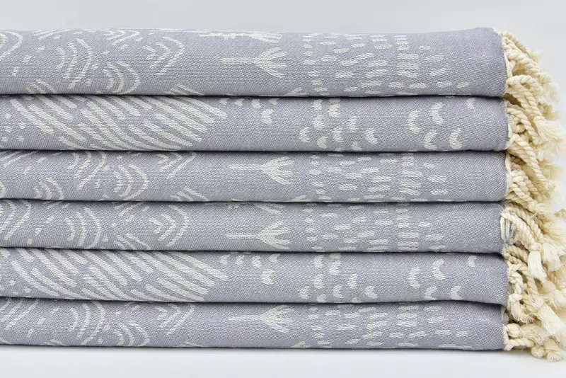 68x40 Cotton Mountain Design Towel, Quick-dry peshtemal, Housewarming Gift, Absorbent towel, Bachelorette Party Gifts Bridesmaids, Gift For Coworker - 4