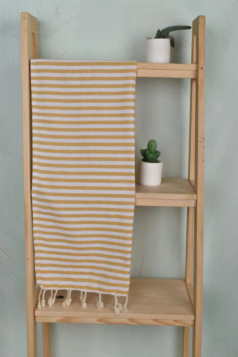 Gift For Him, 40x18 Cotton Striped Towel, Monogram Hand Towel, Gift For The Home Decor, Personalized Gifts, Family Gift, Personalized Hand Towel - 8
