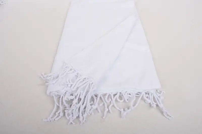 Organic Beach Towel, Beach Towel Gift, 70x40 Cotton Solid Towel, Custom Wedding Gift, Bridal Shower Gift, Oversized Beach Towel, Bridal Shower Favor - 8
