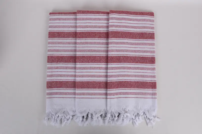 Bridal Shower Gifts, Custom Gift, Bachelor Bachelorette Party Favors, Monogrammed Turkish Towel, Bridal Shower Favors, 68x32 Cotton Striped Towel - 7