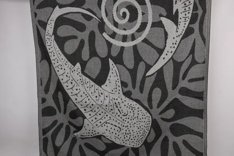 Wedding Towel, 70x40 Cotton Whale Design Towel, Quick-Dry Beach Towel, Absorbent towel, Bridal Shower Gifts, Monogram Turkish Towel, Organic Towel - 1