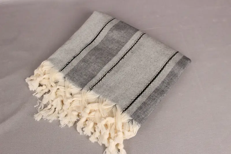 68x40 Cotton Striped Towel, Custom Wedding Gift, Antibacterial Turkish peshtemal towel, Valentines Gift, Spa Towel, Wedding Favors, Beach towel - 6