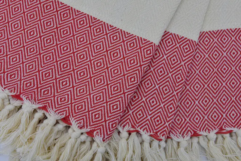 Personalized Wedding Gift, Monogrammed Hand Towel, Wedding Favors, Xmas Gifts, Customized Turkish Towel, Bathroom Towels, 36x20 Cotton Diamond Towel - 7