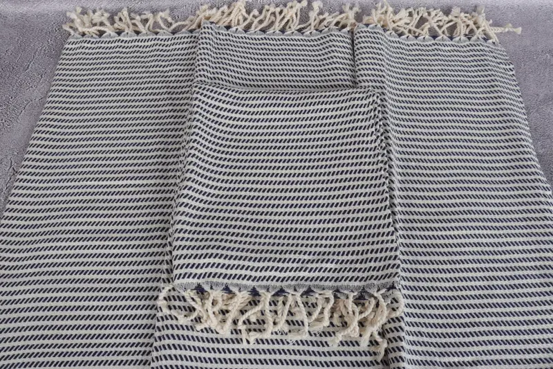 Personalized Dish Towel, Summer Gift, Turkish Towel Hand Towel, Best Friend Gift Ideas, Turkish Hand Towel, Spa Towel, 40x20 Cotton Polka Dot Towel - 4