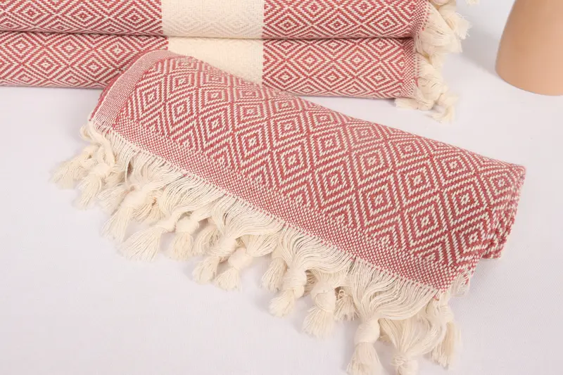 Mutfak havlu, 36x20 pamuklu elmas havlu, onun için kişiselleştirilmiş hediye, el yapımı hediye, organik çay havlu, kişiselleştirilmiş hediye, küçük banyo havlu - 4